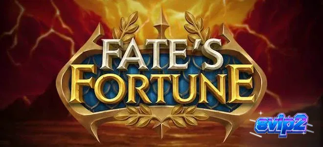 Tampilan visual slot Fate’s Fortune dengan tema mitologi